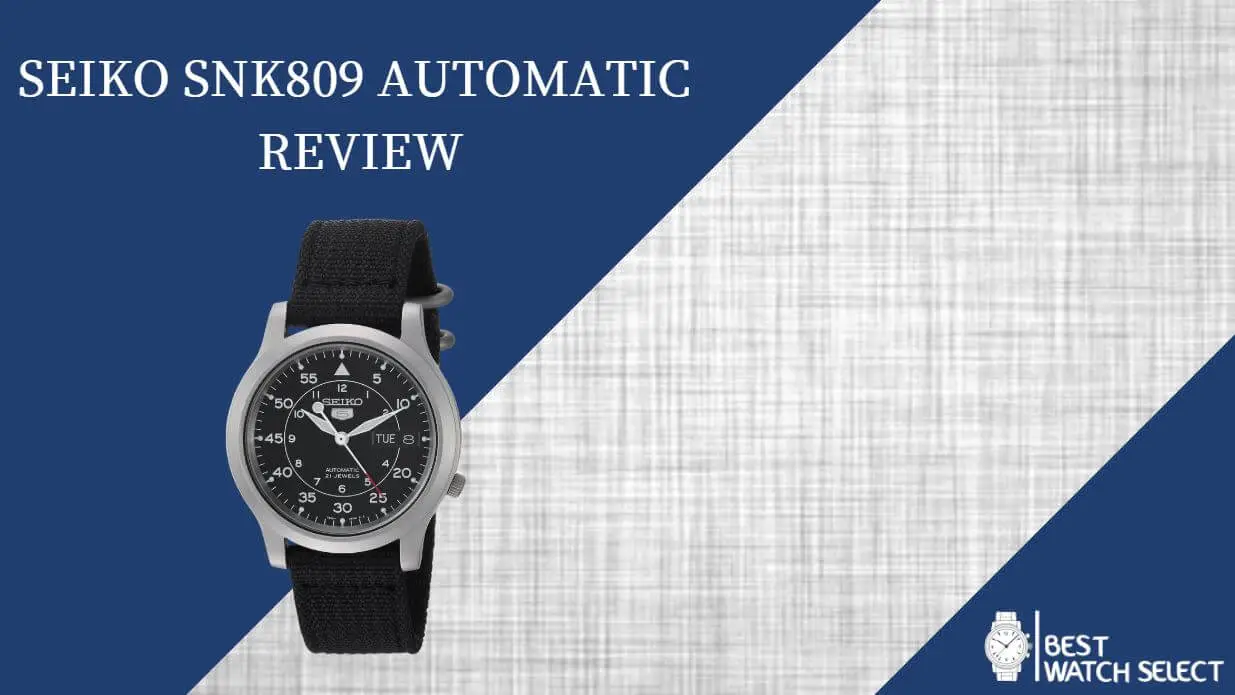 Seiko SNK809 automatic review